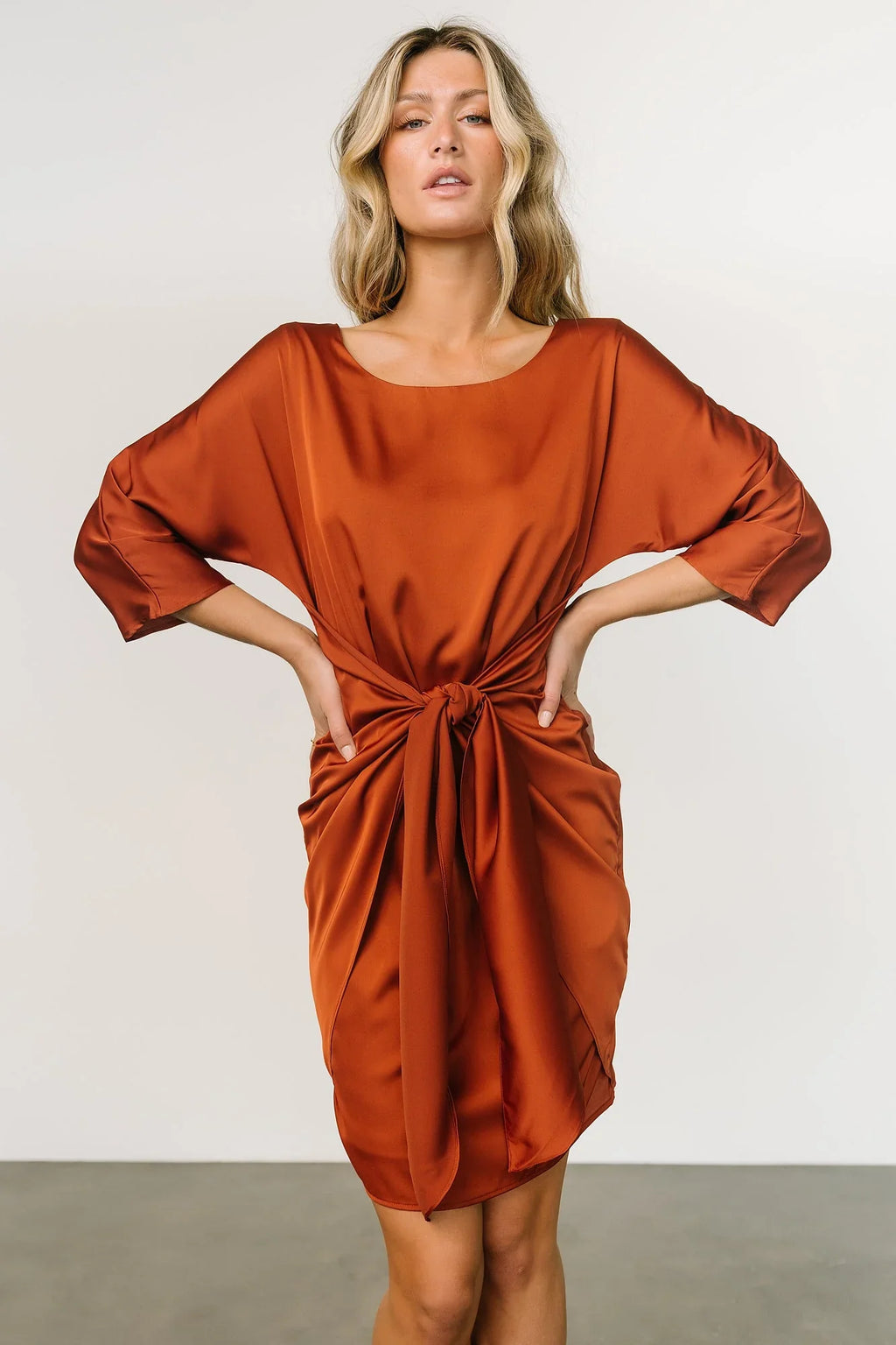 Theo Mini Dress | Copper