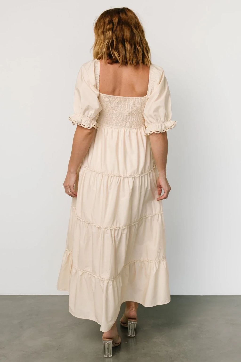 Raleigh Maxi Dress | Cream