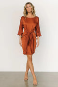 Theo Mini Dress | Copper
