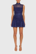Rumi Sleeveless Dress in Polka Dot