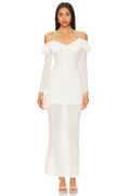 Lexie Ruffle Maxi Dress