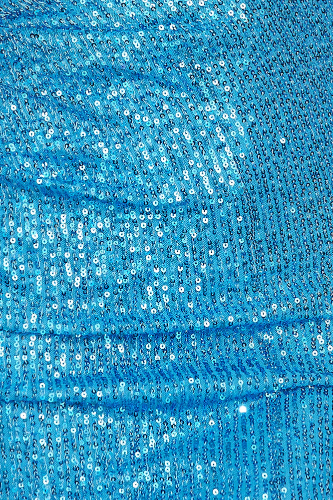 Secrets Of Mine Sequin Dress Blue