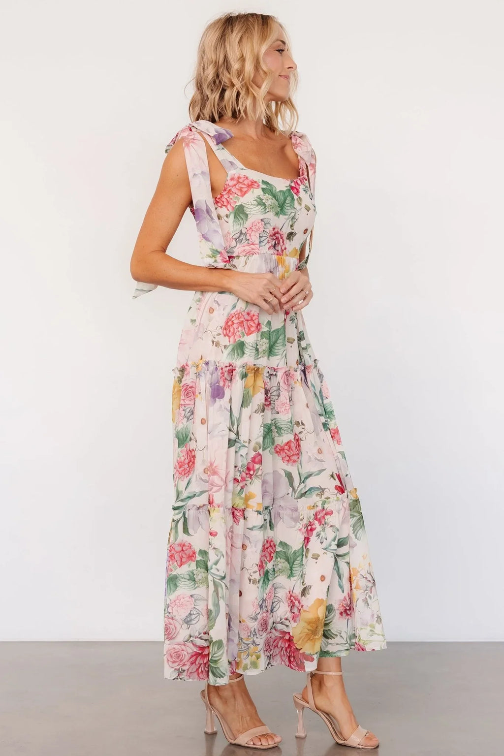Anita Maxi Dress | Blush Multi Floral