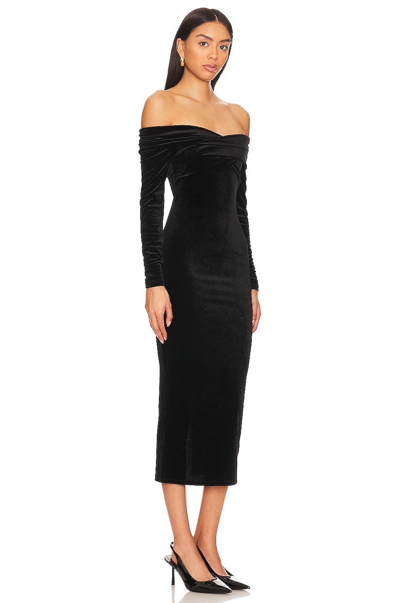 Delta Velvet Dress