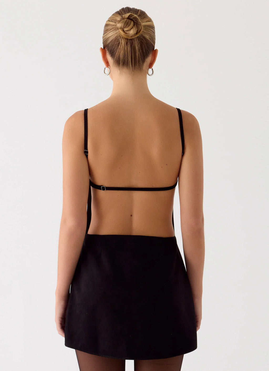 Play With Fire Mini Dress - Black
