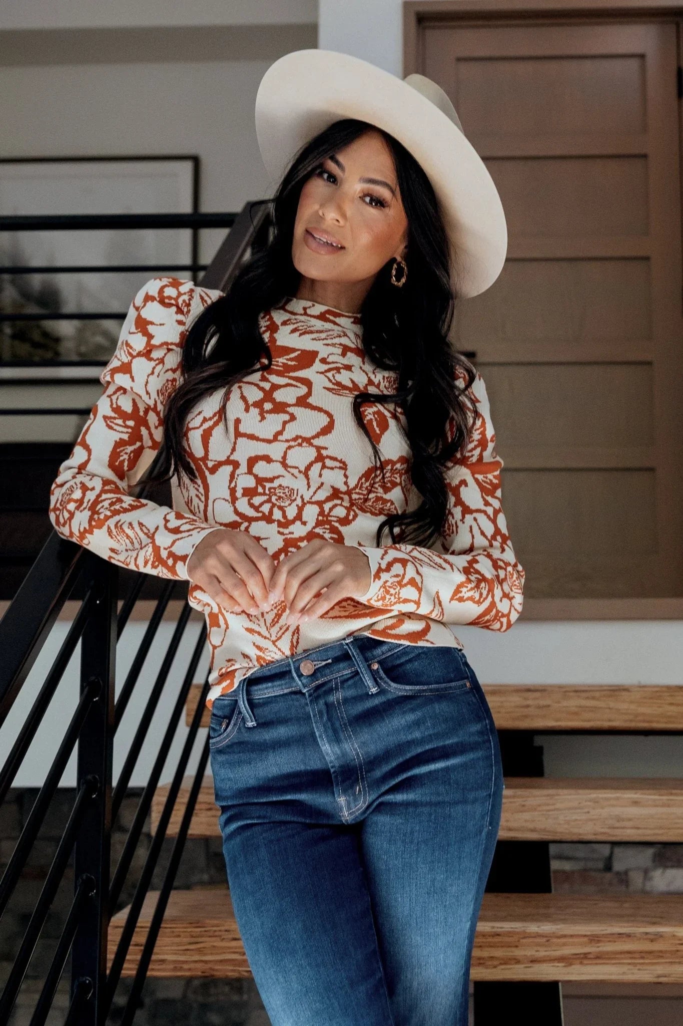 Sebastian Sweater | Rust Multi