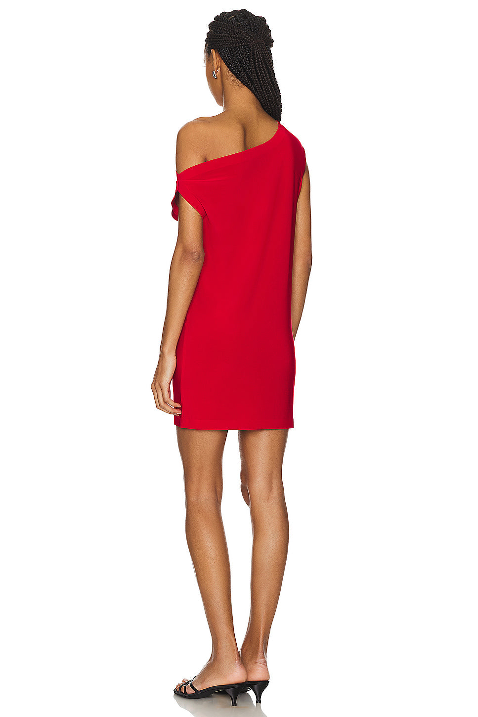 Drop Shoulder Mini Dress