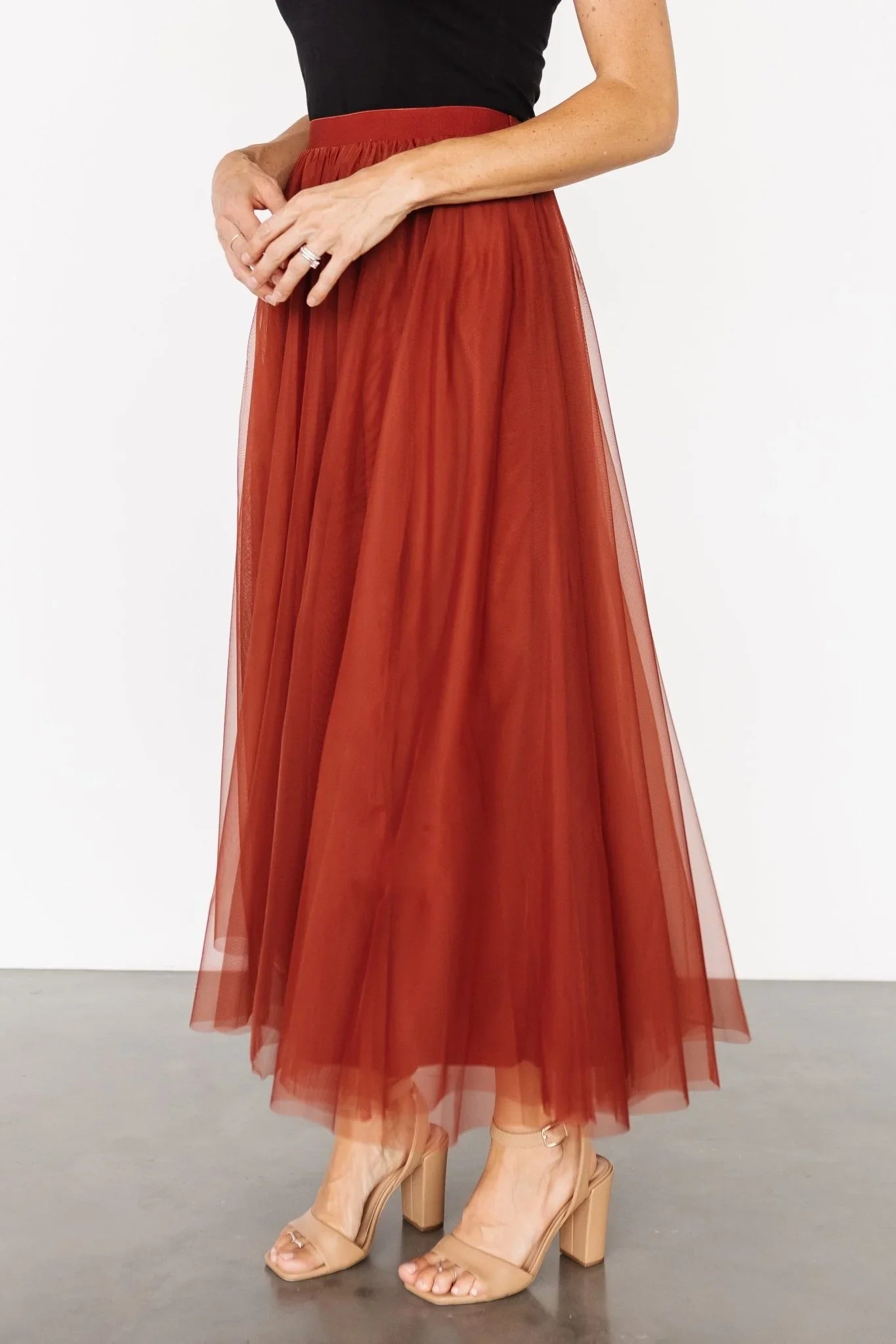 Mila Tulle Skirt | Cinnamon