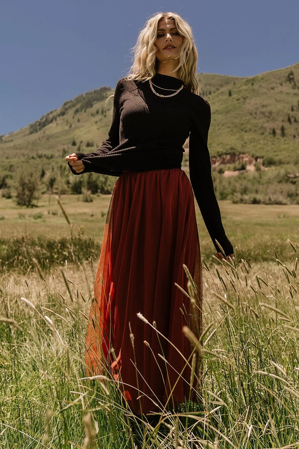 Mila Tulle Skirt | Cinnamon