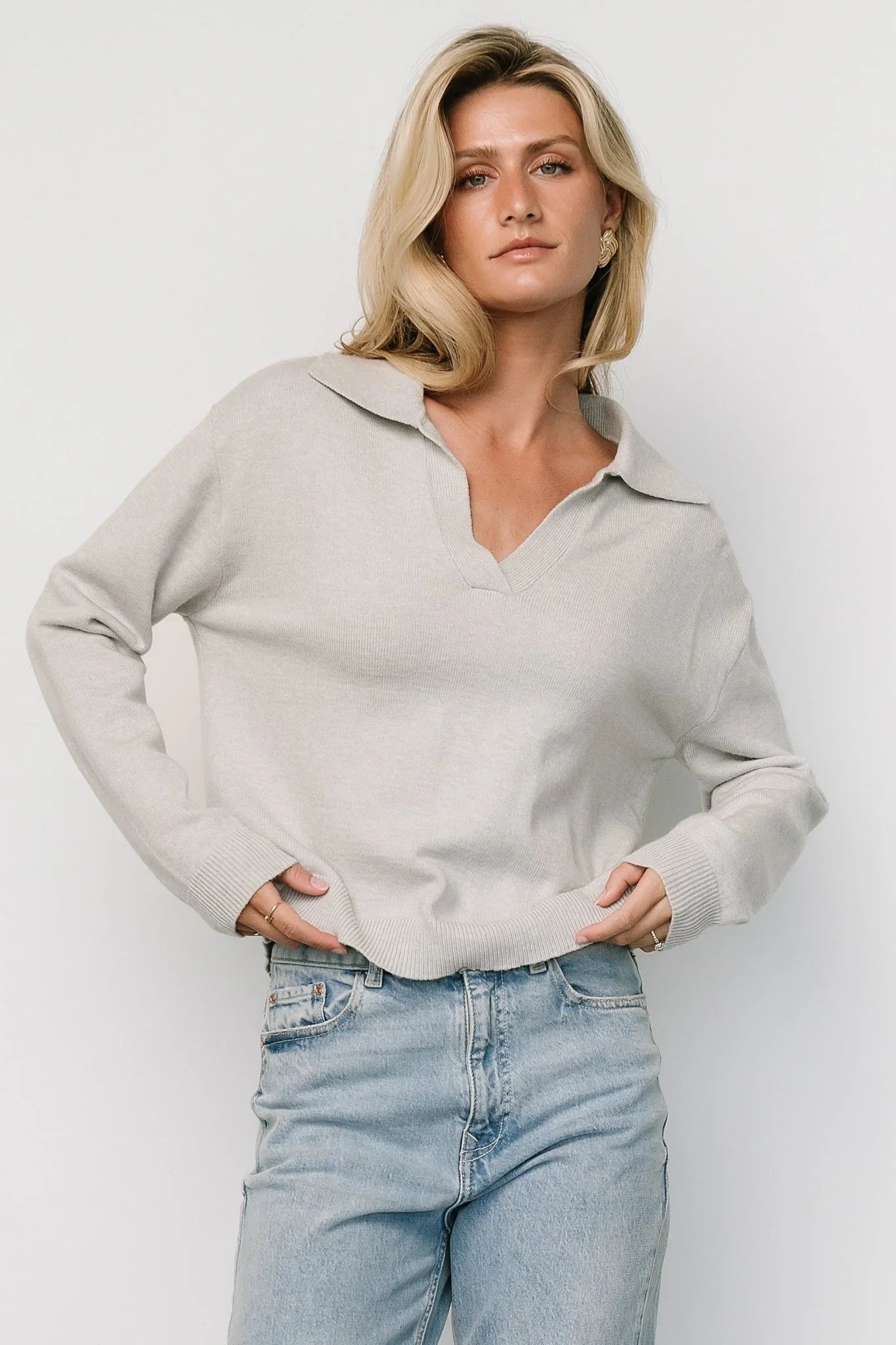 Bodhi Sweater | Light Gray