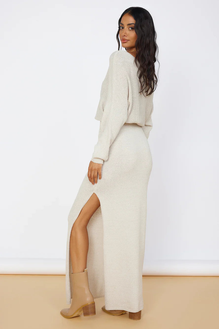 SEVEN WONDERS Florida Maxi Dress Sand