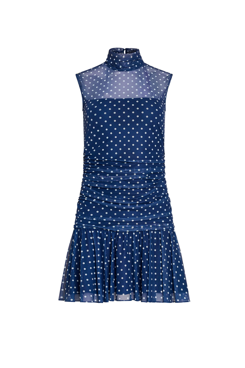 Rumi Sleeveless Dress in Polka Dot