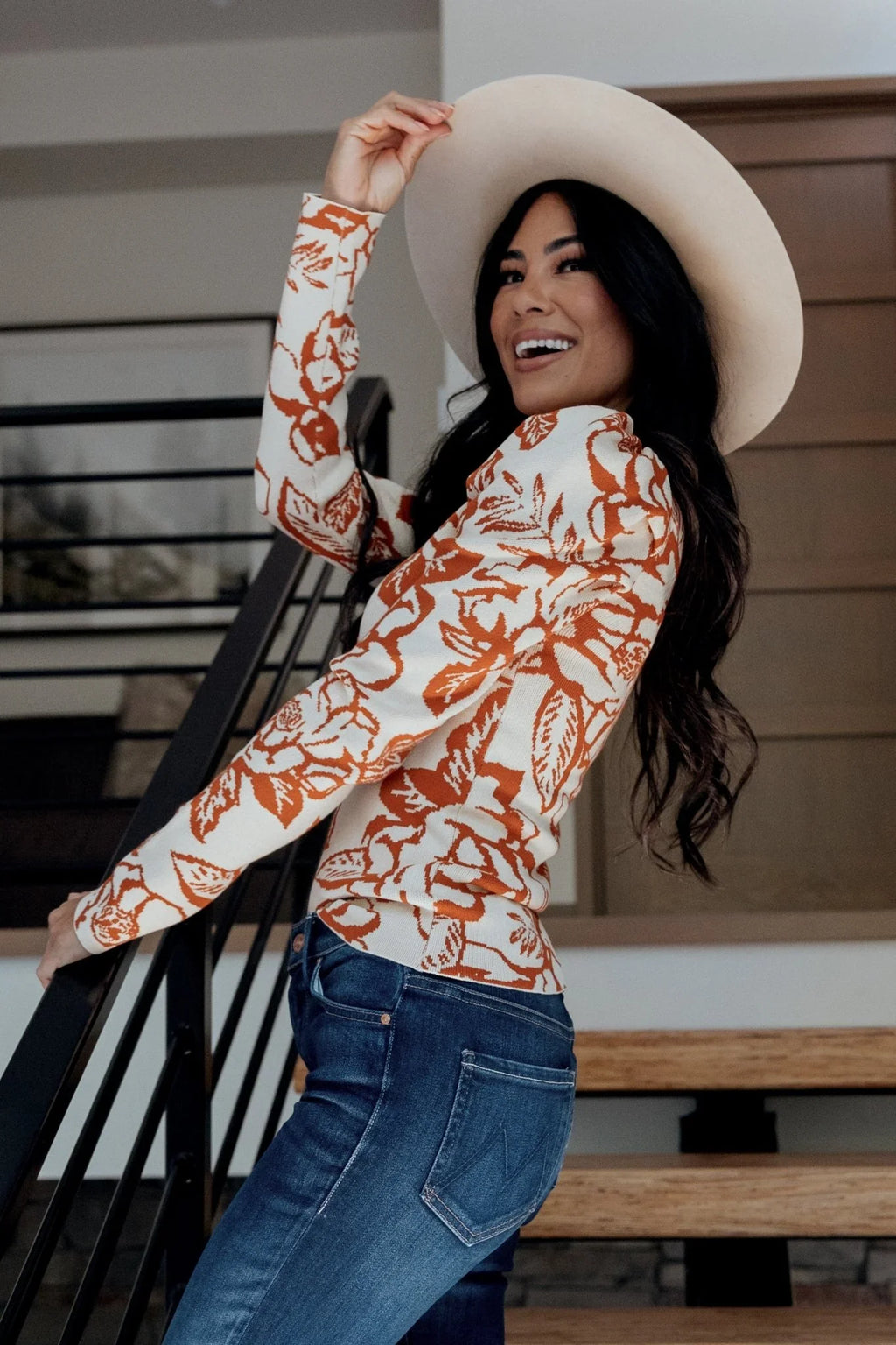 Sebastian Sweater | Rust Multi